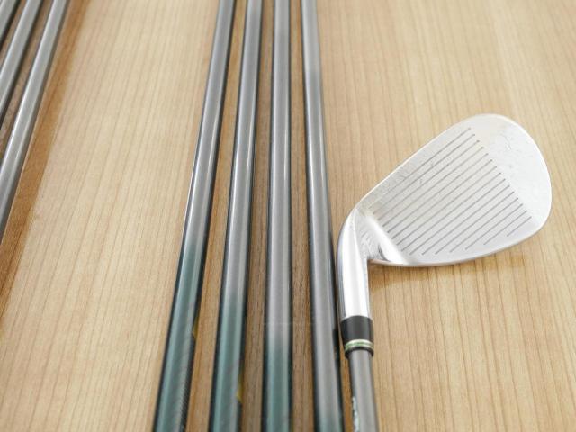 Iron set : Tourstage : ชุดเหล็ก Tourstage PHYZ (ซีรี่ย์ท๊อป ใบใหญ่ ตีง่าย ไกล) มีเหล็ก 4-Pw,Aw,Sw (9 ชิ้น) ก้านกราไฟต์ Flex SR