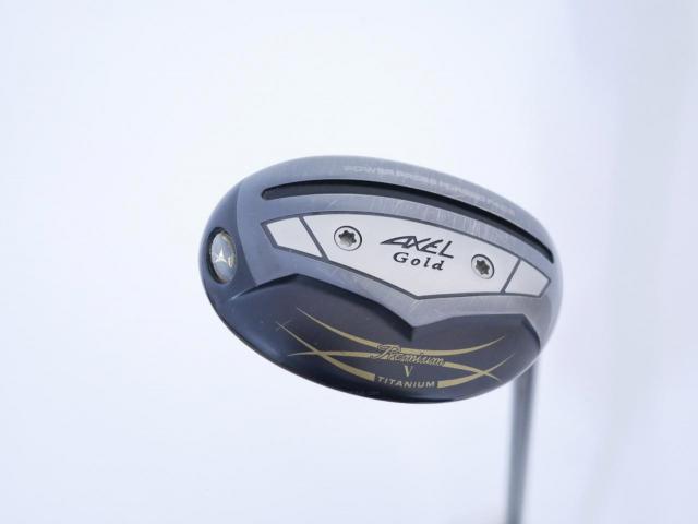 Fairway Wood : Tsuruya : ไม้กระเทย Tsuruya AXEL Gold Premium 5 (รุ่นปี 2023 ตัวท๊อป เด้งเกินกฏ ของใหม่ 2 หมื่นกว่า) Loft 20 Flex R