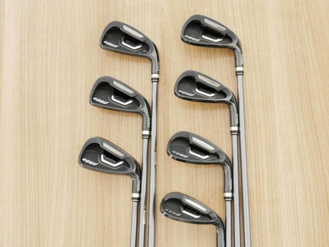Iron set : PRGR : ชุดเหล็กกระเทย PRGR New Egg Iron (รุ่นปี 2017 ตีง่ายและไกลมาก) มีเหล็ก 6-Pw,Aw,Sw (7 ชิ้น) ก้านกราไฟต์ Flex SR (M-40)