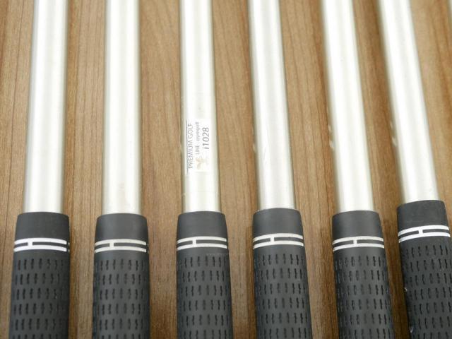 Iron set : PRGR : ชุดเหล็กกระเทย PRGR New Egg Iron (ตีง่ายและไกลมาก) มีเหล็ก 5-Pw,Aw,As (8 ชิ้น) ก้านกราไฟต์ Flex SR (M-40)