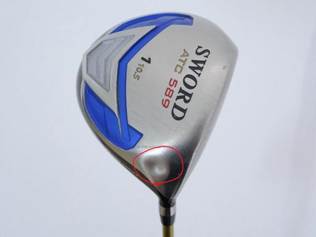 Driver : Katana : **มีบุบ** Katana Sword ATC-589 (460cc.) Loft 10.5 ก้าน Speeder 589 Flex SR