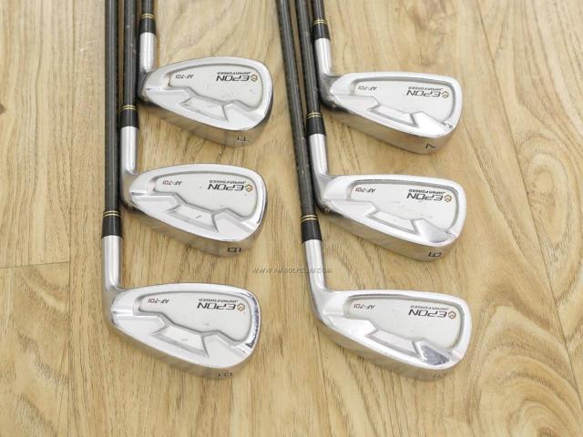 Iron set : Epon : ชุดเหล็ก EPON AF-701 Forged มีเหล็ก 5-Pw (6 ชิ้น) ก้านกราไฟต์ Quadra 4AX SOF 752i Flex R