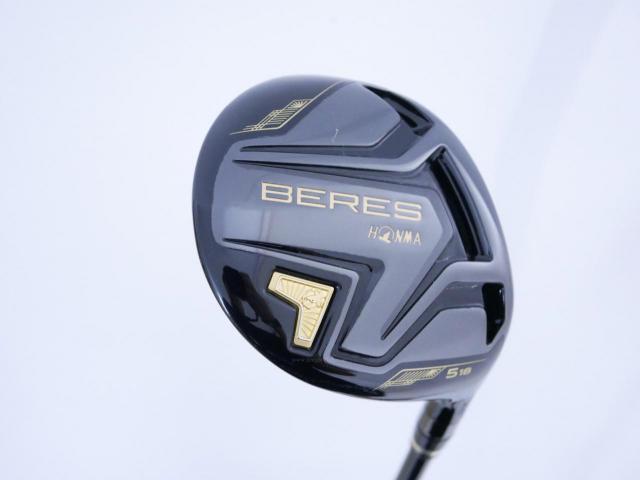 Fairway Wood : Honma : หัวไม้ 5 Honma Beres Black (รุ่นปี 2023) Loft 18 ก้าน Honma ARMRQ MX Flex S
