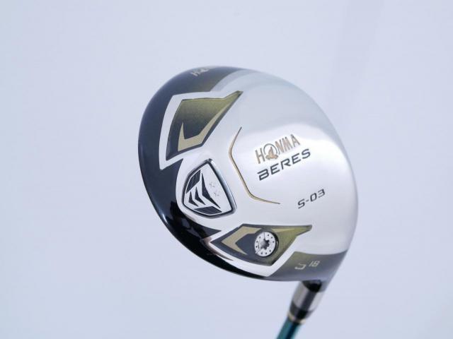 Fairway Wood : Honma : หัวไม้ 5 Honma Beres S-03 (ปี 2015) Loft 18 ก้าน Honma Vizard TC65 Flex SR
