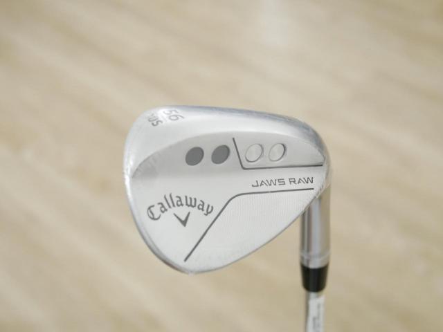 Wedge : Callaway : **ของใหม่ ยังไม่แกะพลาสติก** Wedge Callaway JAWS RAW (ปี 2023) Loft 56 ก้านเหล็ก NS Pro 950 NEO Flex S