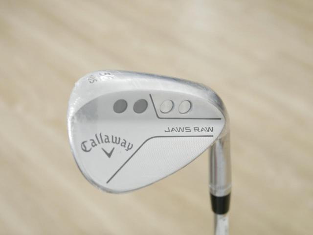 Wedge : Callaway : **ของใหม่ ยังไม่แกะพลาสติก** Wedge Callaway JAWS RAW (ปี 2023) Loft 56 ก้านเหล็ก Dynamic Gold S200