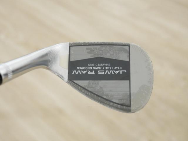 Wedge : Callaway : **ของใหม่ ยังไม่แกะพลาสติก** Wedge Callaway JAWS RAW (ปี 2023) Loft 56 ก้านเหล็ก Dynamic Gold S200