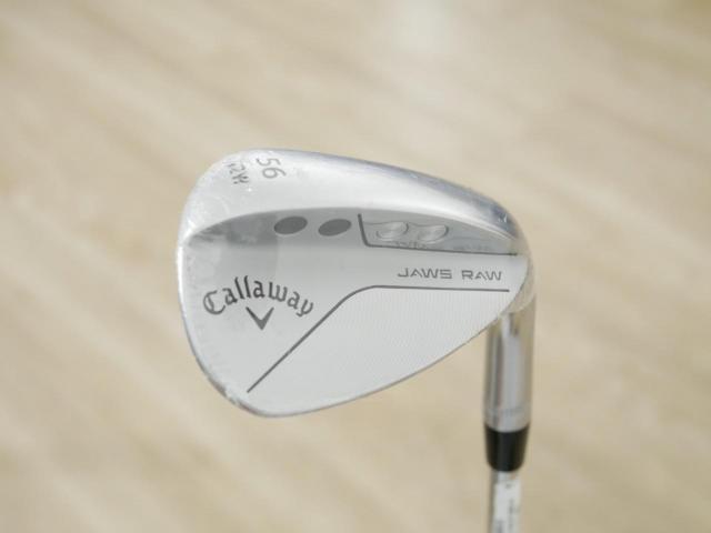 Wedge : Callaway : **ของใหม่ ยังไม่แกะพลาสติก** Wedge Callaway JAWS RAW (ปี 2023) Loft 56 ก้านเหล็ก Dynamic Gold S200