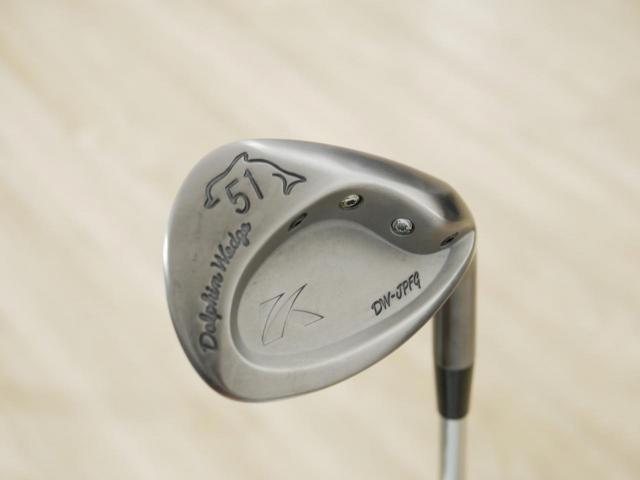 Wedge : Other : Wedge Kasco Dolphin DW-JPFG Forged Loft 51 ก้านเหล็ก NS Pro Zelos 7 Flex R
