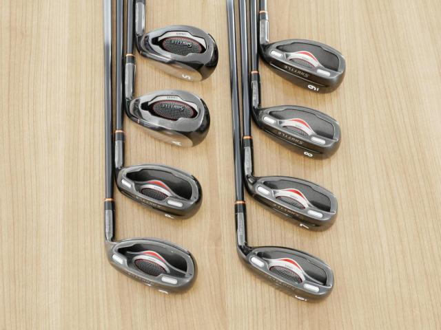 Iron set : Maruman : ชุดเหล็กกระเทย Maruman Shuttle i3000x (ตีง่ายสุดๆ) มีเหล็ก 6-10,Pw,Aw,Sw (8 ชิ้น เทียบเท่า 5-Pw,Aw,Sw) ก้านกราไฟต์ Flex R