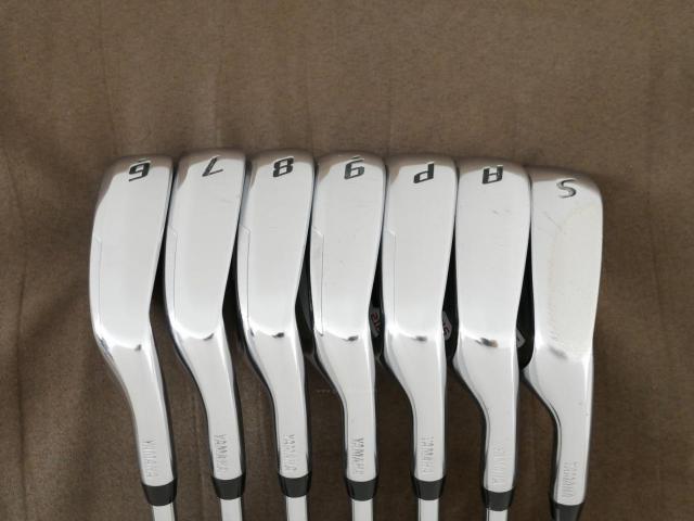 Iron set : Yamaha : ชุดเหล็ก Yamaha Inpres RMX 216 (ปี 2017 หน้าเด้ง COR 0.80 ตีไกลมาก) มีเหล็ก 6-Pw,Aw,Sw (7 ชิ้น) ก้านเหล็ก NS Pro RMX 85 Flex R