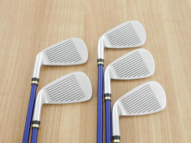 Iron set : Honma : **ก้าน 3 ดาว** ชุดเหล็ก Honma Beres IS-05 Forged (รุ่นปี 2017) มีเหล็ก 6-10 (5 ชิ้น) ก้าน ARMRQ ∞ (53) Flex R (3 ดาว)