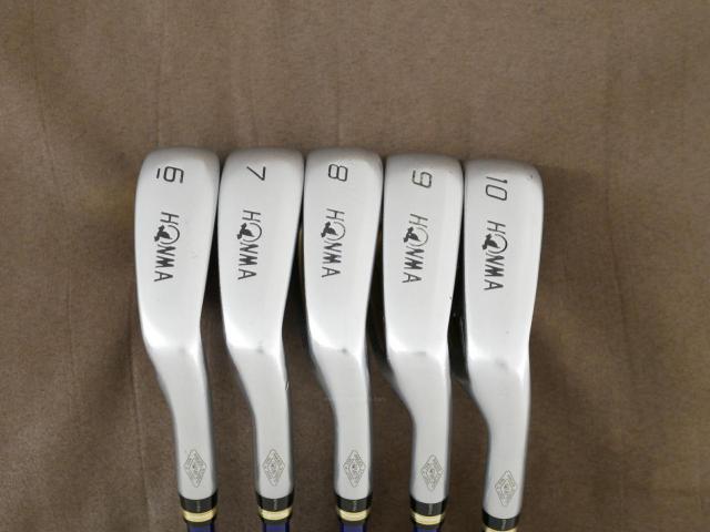 Iron set : Honma : **ก้าน 3 ดาว** ชุดเหล็ก Honma Beres IS-05 Forged (รุ่นปี 2017) มีเหล็ก 6-10 (5 ชิ้น) ก้าน ARMRQ ∞ (53) Flex R (3 ดาว)