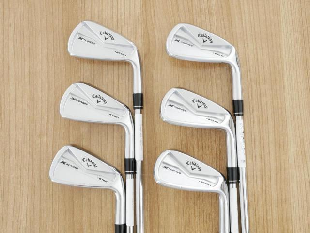 Iron set : Callaway : ชุดเหล็ก Callaway X Forged Star (ออกปี 2024) มีเหล็ก 5-Pw (6 ชิ้น) ก้านเหล็ก NS Pro 950 NEO Flex S