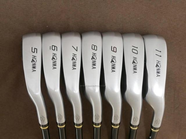 Iron set : Honma : ชุดเหล็ก Honma Beres IE-01 (เหมาะกับซีเนียร์) มีเหล็ก 5-11 (7 ชิ้น) ก้าน ARMRQ 6 (45) Flex R (2 ดาว)