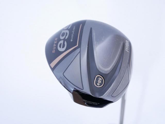Driver : PRGR : ไดรเวอร์ PRGR Super EGG Evolution 500cc. (รุ่นล่าสุด ออกปี 2024 หน้าเด้งเกินกฏ ตีไกลมาก) Loft 10.5 Flex SR (M-40)