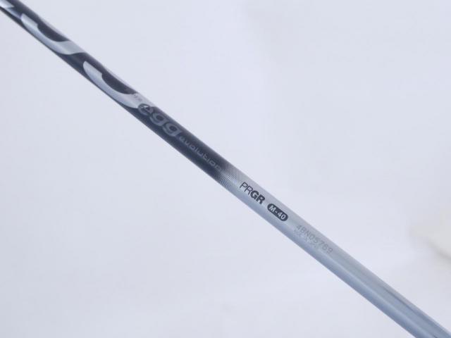 Driver : PRGR : ไดรเวอร์ PRGR Super EGG Evolution 500cc. (รุ่นล่าสุด ออกปี 2024 หน้าเด้งเกินกฏ ตีไกลมาก) Loft 10.5 Flex SR (M-40)