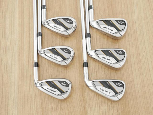 Iron set : Callaway : ชุดเหล็ก Callaway Mavrik MAX (ออกปี 2020 ตีง่าย ไกลมากๆ) มีเหล็ก 5-Pw (6 ชิ้น) ก้านกราไฟต์ Mitsubishi Diamana 40 Flex R