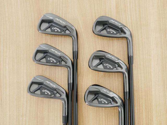 Iron set : Callaway : ชุดเหล็ก Callaway APEX Black Forged (หายาก ปี 2022) มีเหล็ก 5-Pw (6 ชิ้น) ก้านกราไฟต์ Mitsubishi TENSEI 65 Flex S