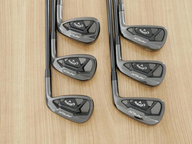 Iron set : Callaway : ชุดเหล็ก Callaway APEX Black Forged (หายาก ปี 2022) มีเหล็ก 5-Pw (6 ชิ้น) ก้านกราไฟต์ Mitsubishi TENSEI 65 Flex S