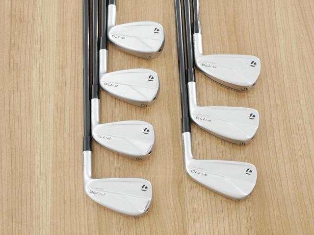 Iron set : Taylormade : ชุดเหล็ก Taylormade P770 Forged (รุ่นปี 2023 นุ่ม แน่น)  มีเหล็ก 4-Pw (7 ชิ้น) ก้านกราไฟต์ Mitsubishi Diamana Thump i95 Flex S