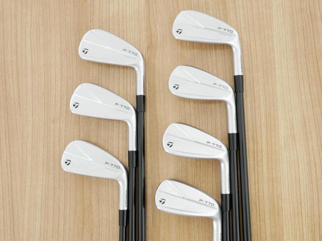 Iron set : Taylormade : ชุดเหล็ก Taylormade P770 Forged (รุ่นปี 2023 นุ่ม แน่น)  มีเหล็ก 4-Pw (7 ชิ้น) ก้านกราไฟต์ Mitsubishi Diamana Thump i95 Flex S