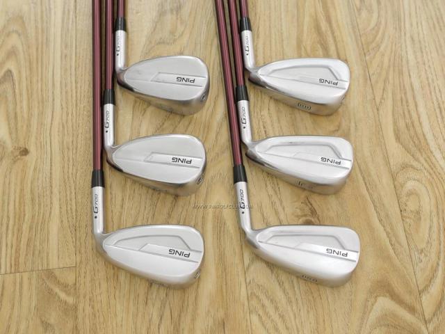 Iron set : Ping : ชุดเหล็ก Ping G700 (ปี 2019 Japan Spec. ใบใหญ่ ง่ายที่สุด ไกลที่สุดของ Ping) มีเหล็ก 6-Pw,Aw (6 ชิ้น) ก้านกราไฟต์ Mitsubishi FUBUKI Flex R