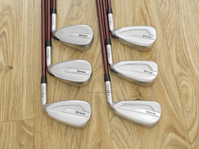 Iron set : Ping : ชุดเหล็ก Ping G700 (ปี 2019 Japan Spec. ใบใหญ่ ง่ายที่สุด ไกลที่สุดของ Ping) มีเหล็ก 6-Pw,Aw (6 ชิ้น) ก้านกราไฟต์ Mitsubishi FUBUKI Flex R