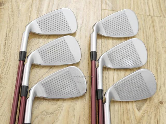 Iron set : Ping : ชุดเหล็ก Ping G700 (ปี 2019 Japan Spec. ใบใหญ่ ง่ายที่สุด ไกลที่สุดของ Ping) มีเหล็ก 6-Pw,Aw (6 ชิ้น) ก้านกราไฟต์ Mitsubishi FUBUKI Flex R