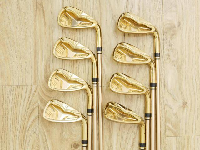 Iron set : Katana : ชุดเหล็ก Katana Voltio Model J Gold (ปี 2018 หน้าเด้ง ตีง่าย ไกล) มีเหล็ก 5-Pw,Aw,Sw (8 ชิ้น) ก้านกราไฟต์ Fujikura Speeder 550 Flex R