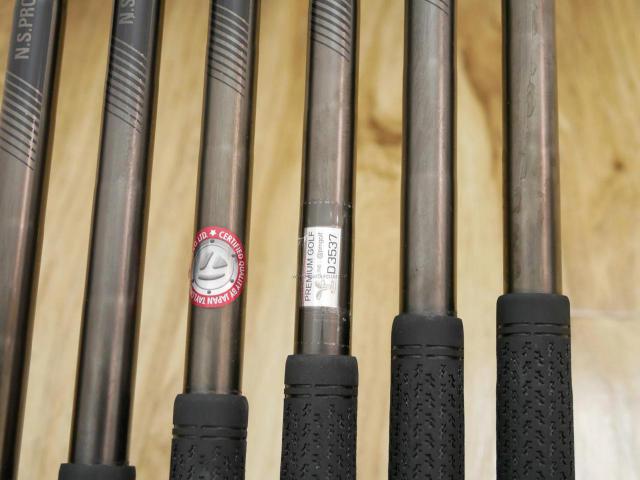 Iron set : Taylormade : ชุดเหล็ก Taylormade Stealth Black (หายากมากๆ ออกปี 2022 Japan Spec.) มีเหล็ก 5-Pw (6 ชิ้น) ก้านเหล็ก NS Pro 950 NEO Flex S