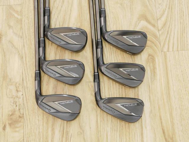 Iron set : Taylormade : ชุดเหล็ก Taylormade Stealth Black (หายากมากๆ ออกปี 2022 Japan Spec.) มีเหล็ก 5-Pw (6 ชิ้น) ก้านเหล็ก NS Pro 950 NEO Flex S