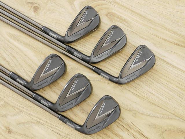 Iron set : Taylormade : ชุดเหล็ก Taylormade Stealth Black (หายากมากๆ ออกปี 2022 Japan Spec.) มีเหล็ก 5-Pw (6 ชิ้น) ก้านเหล็ก NS Pro 950 NEO Flex S