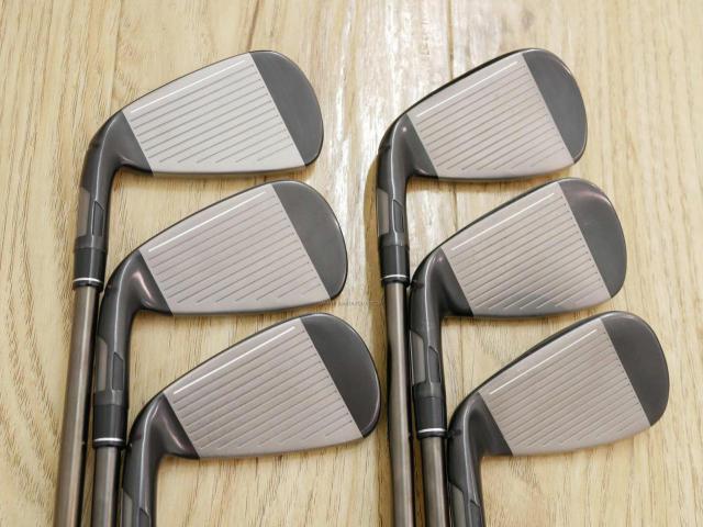 Iron set : Taylormade : ชุดเหล็ก Taylormade Stealth Black (หายากมากๆ ออกปี 2022 Japan Spec.) มีเหล็ก 5-Pw (6 ชิ้น) ก้านเหล็ก NS Pro 950 NEO Flex S