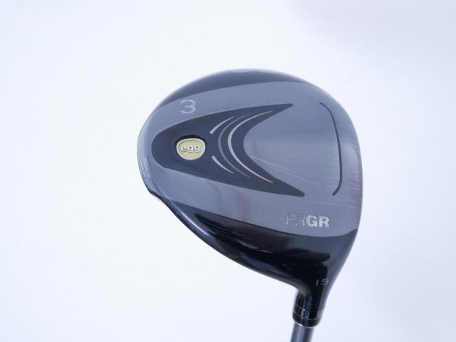 Fairway Wood : PRGR : หัวไม้ 3 PRGR Super Egg (รุ่นปี 2023 หน้าเด้งเกินกฏ COR 0.84 หายากมาก) Loft 15 ก้าน M-40 Flex SR