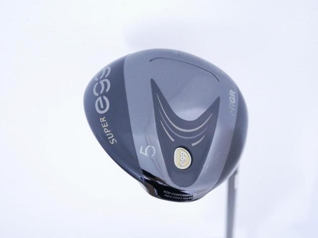 Fairway Wood : PRGR : หัวไม้ 5 PRGR Super Egg (รุ่นปี 2023 หน้าเด้งเกินกฏ COR 0.84 หายากมาก) Loft 19 ก้าน M-37 Flex R