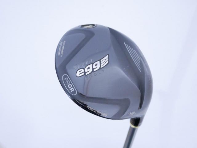 Fairway Wood : PRGR : หัวไม้ 3 PRGR Super Egg (หน้าเด้งเกินกฏ COR 0.84 ปี 2017 หายากมาก) Loft 16 Flex SR (M-40)