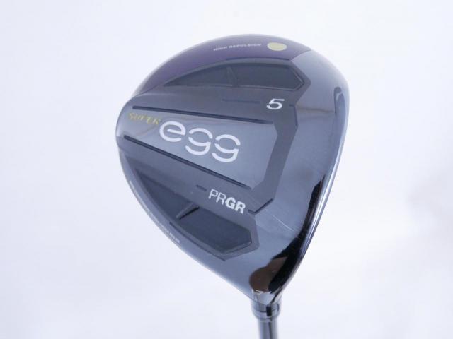 Lady club : All : หัวไม้ 5 PRGR Super Egg (รุ่นปี 2021 หน้าเด้งเกินกฏ COR 0.84 หายากมาก) Loft 17 ก้าน M-30 Flex L