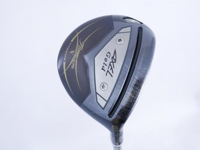 Fairway Wood : Tsuruya : หัวไม้ 5 Tsuruya AXEL Gold Premium 5 (รุ่นปี 2023 ตัวท๊อป เด้งเกินกฏ ของใหม่ 2 หมื่นกว่า) Loft 18 Flex R