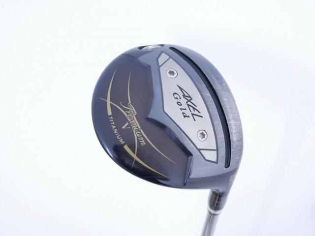 Fairway Wood : Tsuruya : หัวไม้ 5 Tsuruya AXEL Gold Premium 5 (รุ่นปี 2023 ตัวท๊อป เด้งเกินกฏ ของใหม่ 2 หมื่นกว่า) Loft 18 Flex R