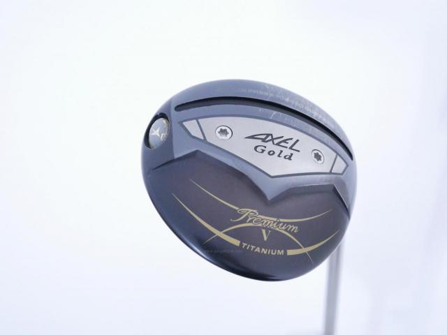 Fairway Wood : Tsuruya : หัวไม้ 5 Tsuruya AXEL Gold Premium 5 (รุ่นปี 2023 ตัวท๊อป เด้งเกินกฏ ของใหม่ 2 หมื่นกว่า) Loft 18 Flex R