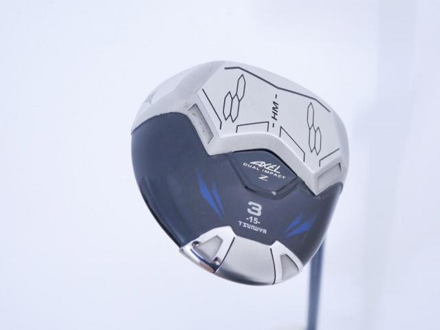 Fairway Wood : Tsuruya : หัวไม้ 3 Tsuruya AXEL Dual Impact Z HM Loft 15 Flex R