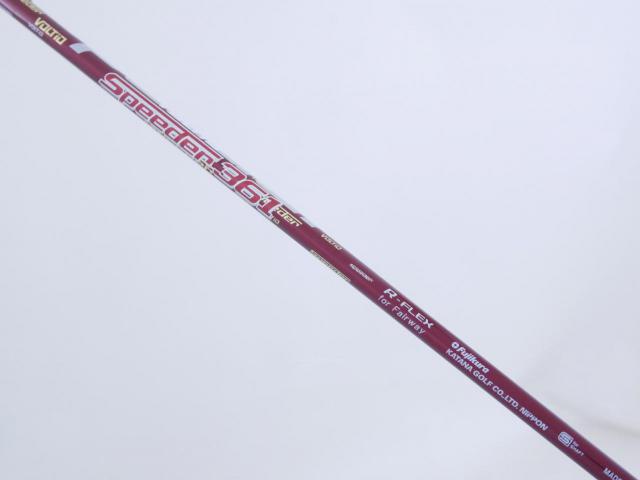 Fairway Wood : Katana : หัวไม้ 3 Katana Voltio NINJA G 880Hi (ตัวท๊อป มี Offset กันลูกออกขวา รุ่นปี 2018) Loft 15 ก้าน Fujikura Speeder 361 Flex R