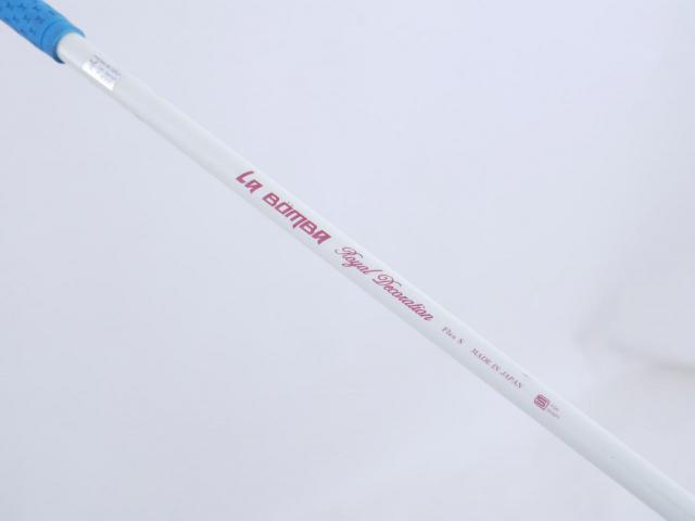 Fairway Wood : Other Brand : หัวไม้ 3 Crazy CRZ-FW (หน้า Titanium) Loft 15.5 สุดยอดก้าน Crazy La Bomba Royal Decoration Flex S