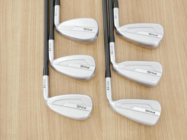 Iron set : Ping : ชุดเหล็ก Ping G700 (ปี 2019 Japan Spec. ใบใหญ่ ง่ายที่สุด ไกลที่สุดของ Ping) มีเหล็ก 5-Pw (6 ชิ้น) ก้านกราไฟต์ Tour AD 95 Flex S