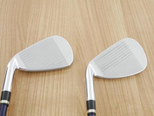 Iron set : Mizuno : ชุดเหล็ก Mizuno JPX EIII Hot Metal (รุ่นท้อป หน้าเด้ง ตีไกล) มีเหล็ก 5-Pw (6 ชิ้น) ก้านกราไฟต์ Flex SR