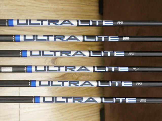 Iron set : Other Brand : ชุดเหล็กกระเทย Cobra T-Rail Hybrid Iron (รุ่นใหม่ปี 2019) มีเหล็ก 5-Pw (6 ชิ้น) ก้านกราไฟต์ Flex R 