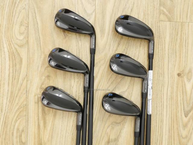 Iron set : Other Brand : ชุดเหล็กกระเทย Cobra T-Rail Hybrid Iron (รุ่นใหม่ปี 2019) มีเหล็ก 5-Pw (6 ชิ้น) ก้านกราไฟต์ Flex R 
