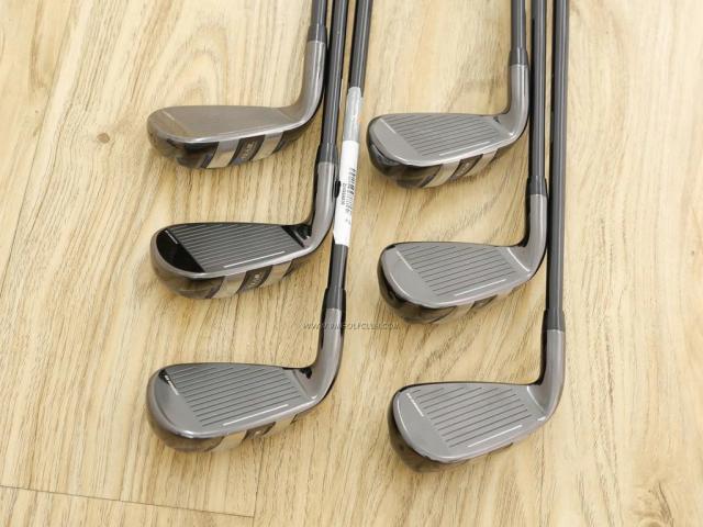 Iron set : Other Brand : ชุดเหล็กกระเทย Cobra T-Rail Hybrid Iron (รุ่นใหม่ปี 2019) มีเหล็ก 5-Pw (6 ชิ้น) ก้านกราไฟต์ Flex R 