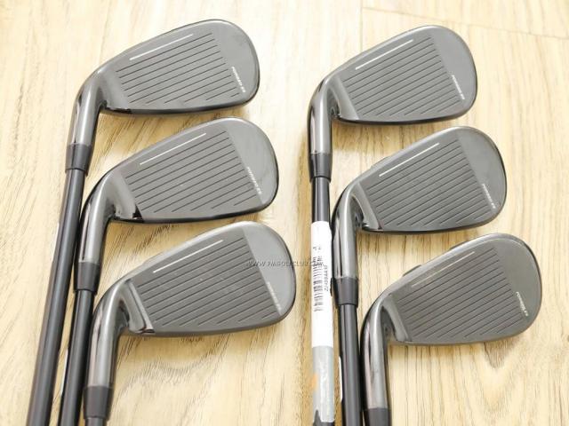 Iron set : Other Brand : ชุดเหล็กกระเทย Cobra T-Rail Hybrid Iron (รุ่นใหม่ปี 2019) มีเหล็ก 5-Pw (6 ชิ้น) ก้านกราไฟต์ Flex R 